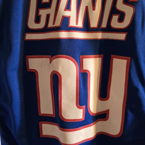 Kids Blue Giants Sports Flag Football Jersey - Picture 2 of 3